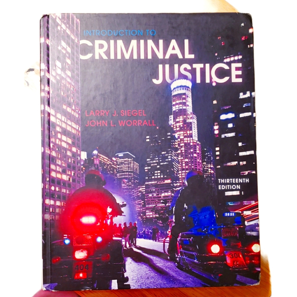Criminal Justice textbook